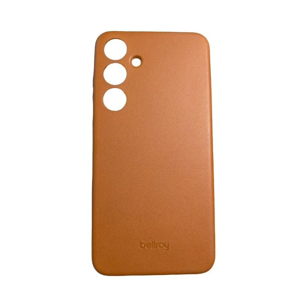Z1-O Leather Phone Case for Samsung Galaxy‎ S24+  Terracotta
